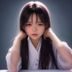 产品设计总监李晓晴，女性，职业照，微笑表情，简洁白色背景